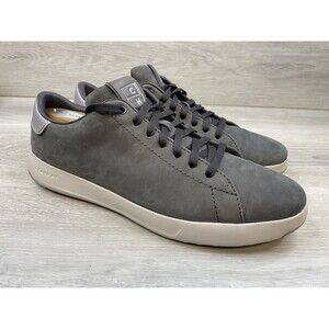 Cole GrandPro Haan Men's Sneaker Gray Nubuck 9.5 Low Top Comfort Work Shoes